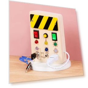 Детские Монтессори-бизиборды — Обучающие игрушки, Binchi Fitness