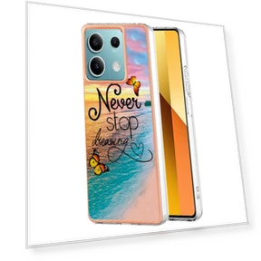 Чехол с IMD мраморным цветочным узором TPU — Базовые чехлы, Smartwatch 2025