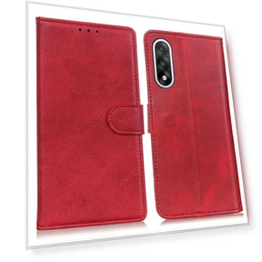 Чехол с подставкой из кожи коровьей текстуры — Аксессуары для телефонов, Smartwatch 2025