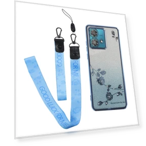 Чехол с цветочным узором и градиентом — Аксессуары для телефонов, KADEM