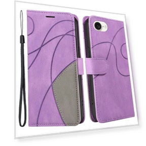 Кожаный чехол-кошелек с подставкой — Аксессуары для телефонов, Smartwatch 2025