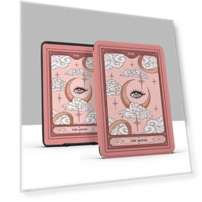 Кожаный чехол-книжка с функцией автоматического сна/пробуждения — Электронные книги, HNyouchuang