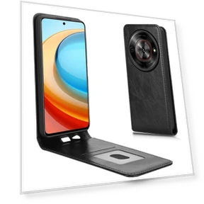 Магнитный вертикальный откидной кожаный чехол со слотом для карт — Чехлы-книжки, Smartwatch 2025