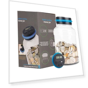Умная электронная счетная банка для монет — Копилки и сейфы, WoW Area