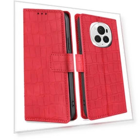 Чехол для телефона с крокодиловой текстурой и откидной подставкой — Чехлы для умных часов, Smartwatch 2025