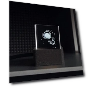 Фото Дисплей Голографический Настольный Умный Метеостанция Цифровые Часы С Gif Анимациями Альбом — Будильники и часы, ChouJay