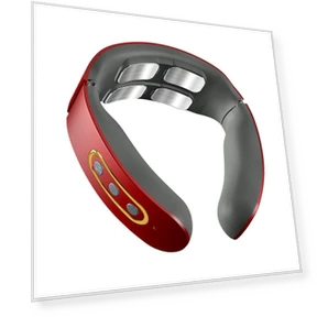 Импульсный массажер для шеи и плеч с подогревом — Массажеры для спины, GlowEssence