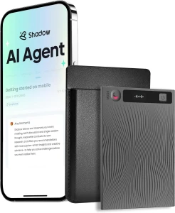 Диктофон с ИИ-ассистентом, 64 ГБ, серый, Mobvoi