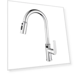 Умный кухонный смеситель с цифровым дисплеем — Сенсорные смесители для кухни, QIANBAIDI