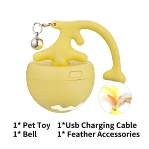 Электрический мяч для кошек с имитацией движения добычи — Интерактивные игрушки для кошек, FluxAtelier