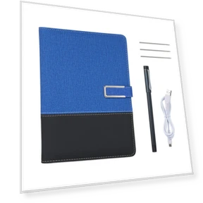 Умная ручка с кожаным блокнотом — Фитинги, TOMTOP