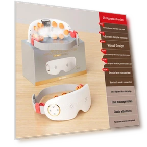 Умный массажер для глаз с подогревом и паром — Роллеры и ручки, Jiaxiu