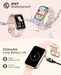 Умные часы с фитнес-трекером — Фитнес-браслеты, EGQINR