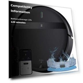 Робот-пылесос и швабра 2-в-1 — Роботы-пылесосы, Kilgone