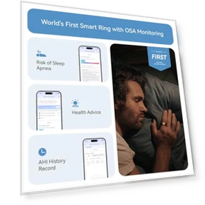 Умное кольцо с мониторингом апноэ сна — Умные кольца, Guangdong Jiu Zhi Technology Co., Ltd.