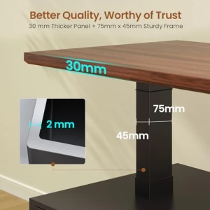 Электрический регулируемый по высоте стол для домашнего офиса — Столы с регулировкой высоты, SEDETA