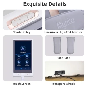 Массажное кресло с двойным механизмом 4D+2D, подогревом и Bluetooth-колонкой — Массажные кресла, MYNTA