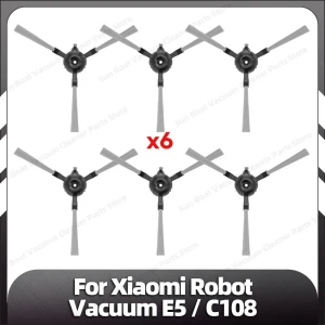Совместимость с Xiaomi Robot Vacuum E5 / C108 сменная боковая щетка HEPA фильтр швабры запасные части аксессуары, Modern Home Furnishing