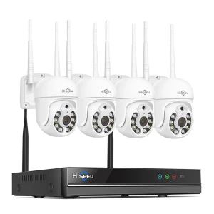Набор беспроводных камер видеонаблюдения с автослежением — Камеры видеонаблюдения, Hiseeu
