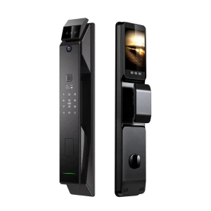 Умный дверной замок с распознаванием лиц и отпечатков пальцев, камерой и Wi-Fi — Умные замки, WAFU