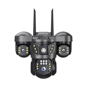 Тройная камера видеонаблюдения с автослежением и двусторонней голосовой связью — Камеры видеонаблюдения, Guudgo