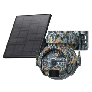 Солнечная камера с Wi-Fi для улицы с обзором 360° — Камеры видеонаблюдения