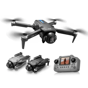 WiFi FPV дрон с экраном контроллера, двойной камерой, оптическим потоком и автоматическим избеганием препятствий — Квадрокоптеры, PJC