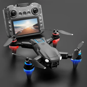 Дрон с Wi-Fi FPV, двойной камерой и экраном на пульте — Квадрокоптеры, WLRC