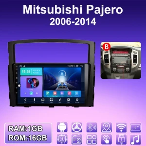 Автомагнитола 2 DIN Android CarPlay для Mitsubishi Pajero 2006-2014 — Автомагнитолы, BAODANDP