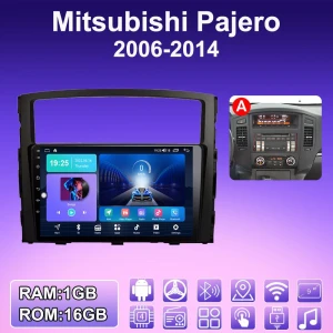 Автомагнитола 2 DIN Android CarPlay для Mitsubishi Pajero 2006-2014 — Автомагнитолы, BAODANDP
