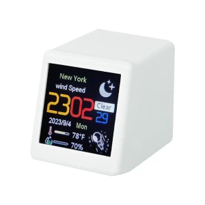 Часы-станция прогноза погоды MINI Size Smart WIFI, Simplistic Living Home