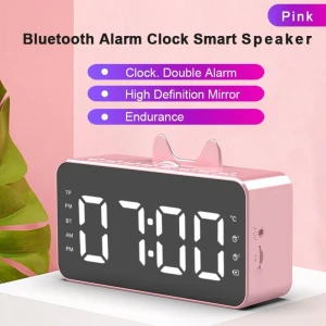 Умный беспроводной Bluetooth динамик с будильником — Умные колонки, Factory Discount Outlet