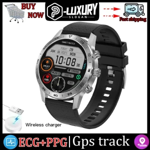 Умные часы с NFC, ЭКГ, голосовым помощником и GPS — Умные часы, Tiktop2