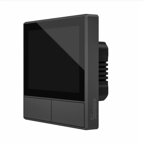 Smart Scene Wall Switch with Thermostat Display — Smart Switch, Sonoff