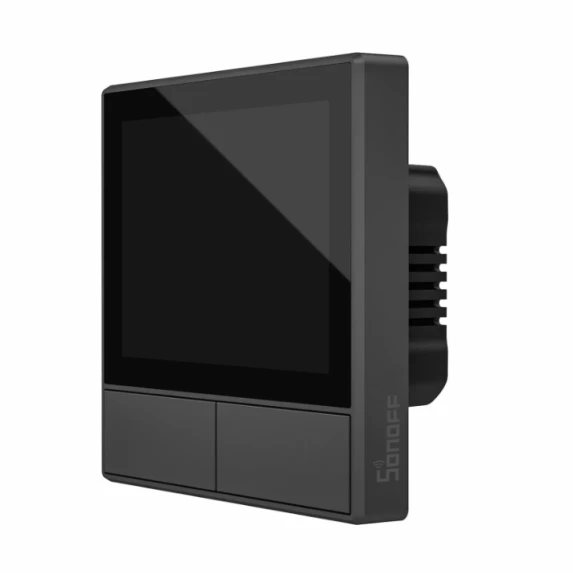 Smart Scene Wall Switch with Thermostat Display — Smart Switch, Sonoff