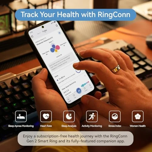 Smart Ring with Sleep Apnea Monitoring — Smart Ring, RingConn