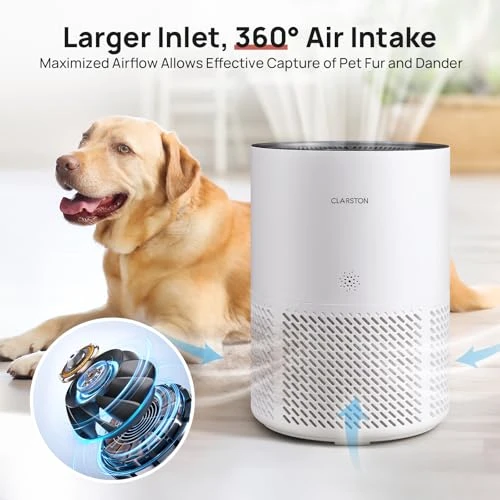 Large Room Air Purifier with Air Quality Sensors — Air Purifier, CLARSTON