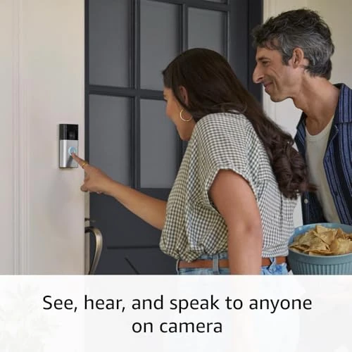 Battery Doorbell with Chime — Video Doorbell, Ring