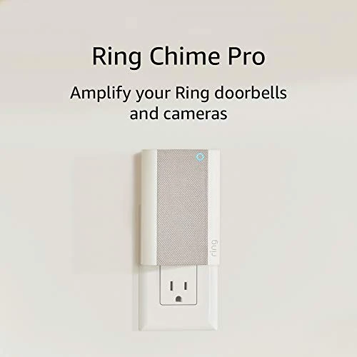 Ring Chime Pro WiFi Extender with Nightlight, Ring