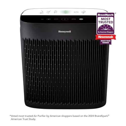 HEPA Air Purifier for Extra-Large Rooms with Air Quality Monitor — Air Purifier, Honeywell