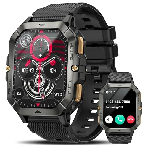 Military Smart Watch for Men — Smart Watch, DEKELIFE