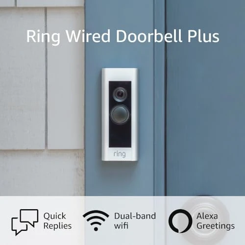 Wired Video Doorbell Pro with Advanced Security Features — Video Doorbell, Ring