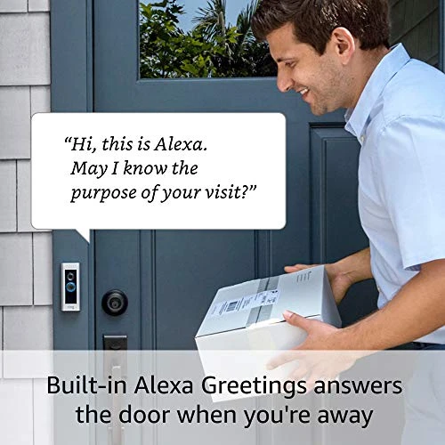 Wired Video Doorbell Pro with Two-Way Talk and Motion Detection — Video Doorbell, Ring