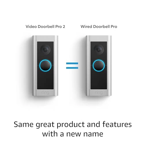 Wired Video Doorbell Pro with HD+ Video and 3D Motion Detection — Video Doorbell, Ring