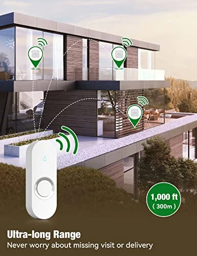 Lighted Wireless Doorbell — Video Doorbell, AIDA
