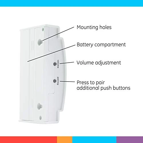 Wireless Doorbell Kit — Video Doorbell, GE