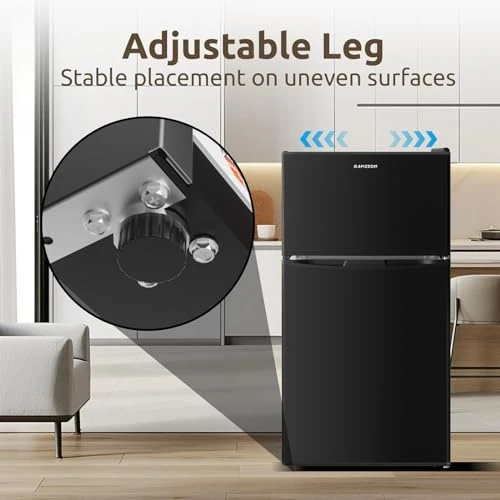 Mini Fridge with Freezer, BANGSON