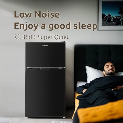 Mini Fridge with Freezer, BANGSON