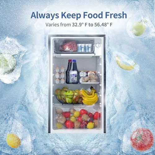 Mini Fridge with Freezer — Smart Refrigerator, BANGSON