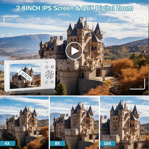 Digital Camera for Vlogging and Photography, FJFJOPK